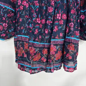 FREE PEOPLE Endless Afternoon Mini Dress in Midnight Combo Size M thumbnail 4