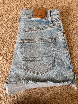 American Eagle Jean Shorts High-Rise Stretch thumbnail 5