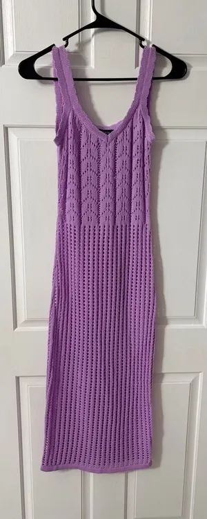 Chambery Lilac Knit Tank Dress - Women thumbnail 1