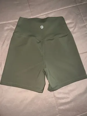 AYBL Green Biker Shorts thumbnail 3