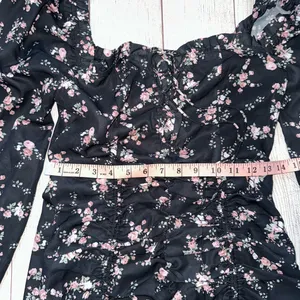 Black Ruched Dress thumbnail 9