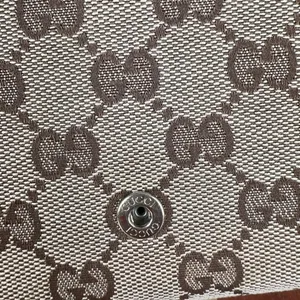Pre-Owned Gucci Britt GG Canvas Continental Wallet‎ thumbnail 10