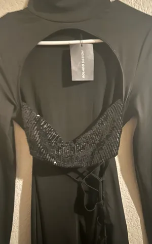 Black maxi dress Size L thumbnail 2