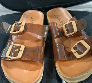 Neutral Tan Textured Sole Women's Sandals Brown Size 6 thumbnail 1