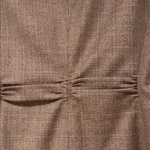 Banana Republic Women's brown plaid wool‎ blend Blazer size 2 thumbnail 8