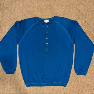 NWT 80’s Vintage Shoulder Pads Gap Crewneck Snap Sweatshirt thumbnail 11