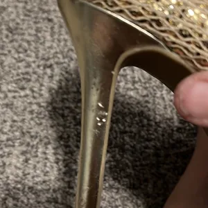 Audrey Brooke - Gold Sparkle Heels - 8 thumbnail 5
