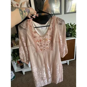 Short‎ pink season wind dress size medium thumbnail 3