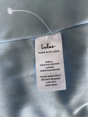 Lulus Feeling Butterflies Light Blue Floral Tiered‎ Ruffle Mini Dress Size Small thumbnail 4