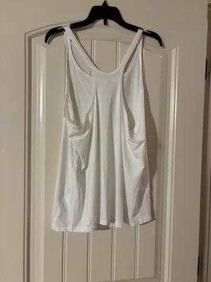 White Dri-Fit Nike Tank Women’s Top thumbnail 3