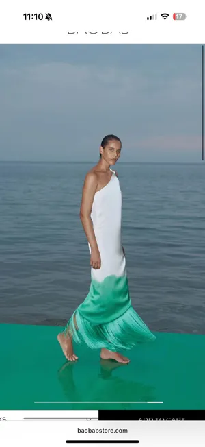 BAOBAB maxi dress White Size XS thumbnail 4