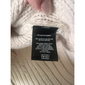 Sanctuary Crafted Fringe Chunky Cable Knit Sweater Cream thumbnail 3