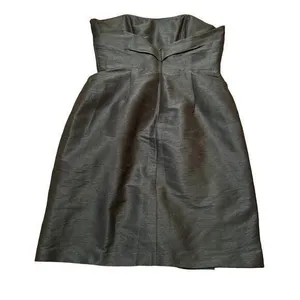 Vintage Jim Hjelm Occasions Women's Size 14 Strapless Dress Dark Turquoise Green thumbnail 8