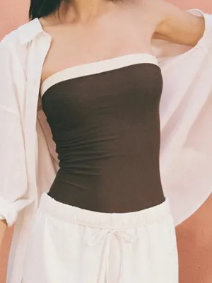 {Abercrombie & Fitch} Brand New Marina Curve Love One Piece Swimsuit thumbnail 6