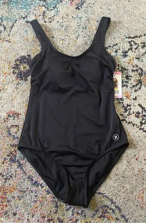 Hurley UPF 50+ One Piece Bathingsuit NWT thumbnail 1