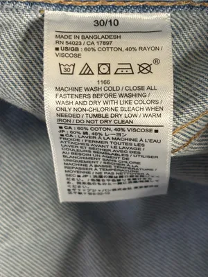 Banana Republic barrel high rise Jeans light wash size 30 thumbnail 5