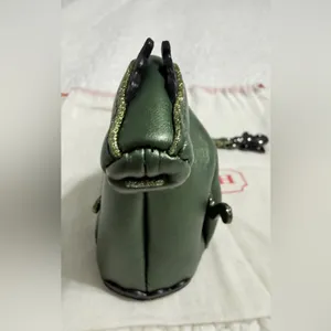 Coach Green Rexy Dinosaur Coin Purse Bag Charm thumbnail 4