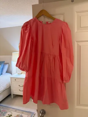 Olivaceous pink dress thumbnail 2