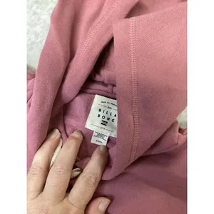 Billabong Womens Rose Graphic Sleeve Pullover Hoodie Pink Small NWT thumbnail 4