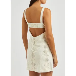 ✨FREE PEOPLE Vanda Cotton Mini Sz Medium Dress✨ thumbnail 3