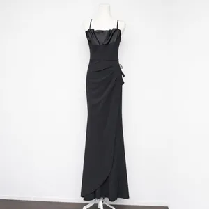 XSCAPE ‎ - “Shay” Pleated Satin Neckline Gown thumbnail 2