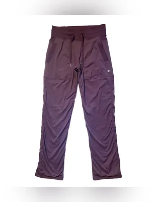 Lululemon Dance Studio Purple Pants Size 4 thumbnail 3