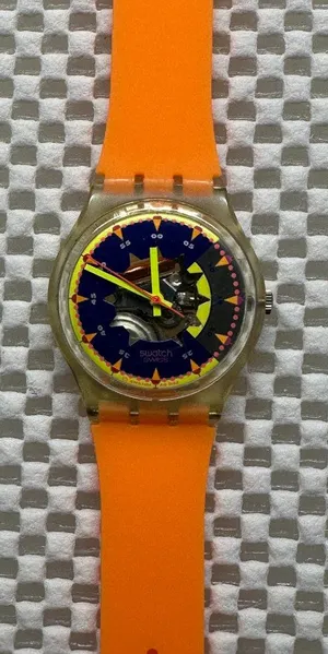 Swatch Watch Sol GK151 Vintage 1993 thumbnail 1