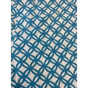 Market & Spruce women’s linen Blend‎ Size 6 Shorts Teal White thumbnail 3