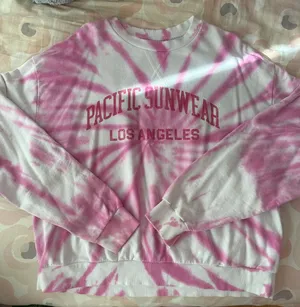 PacSun Logo Tie Dye Sweatshirt thumbnail 2