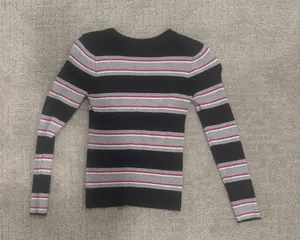 Striped Long Sleeve Top Multi thumbnail 2