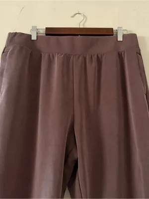 FLX Women's Brown High-Rise Athletic Pants Size XL thumbnail 2