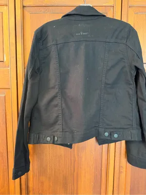 Levi's Black Women's Denim Trucker Jacket size Medium thumbnail 2