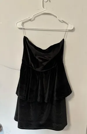 Dry Goods Dress Black thumbnail 1