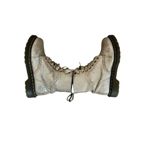 Dr Martens 1460 Pascal Glitter Boots Palegold Womens Size 7 thumbnail 10