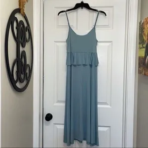 ✨ASOS DESIGN slinky midi sundress with waist ruffle thumbnail 6