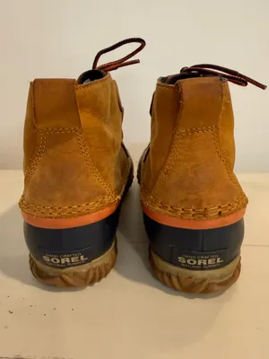 Sorel Out N About Leather Duck Boots Waterproof Ankle Booties Womens 8 thumbnail 3