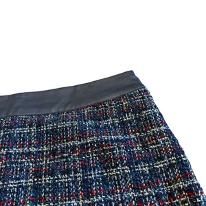 Abercrombie & Fitch Super Short Mini Skirt Wool Plaid Retro Size 10/30 Women's thumbnail 2