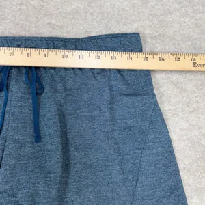 Nike‎ Dri-FIT Womens Blue Teal Heathered Athletic Shorts S Drawstring Activewear thumbnail 5
