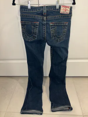 Women’s Blue True Religion Jeans In Size 27 thumbnail 2