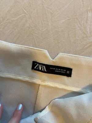 ZARA Slacks Cream thumbnail 7