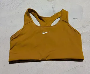 Nike Women's Mustard Sports Bra medium thumbnail 1