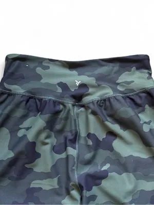 Old Navy Powersoft High-Rise Camo Jogger Olive & Black Athletic Women’s Size Med thumbnail 7