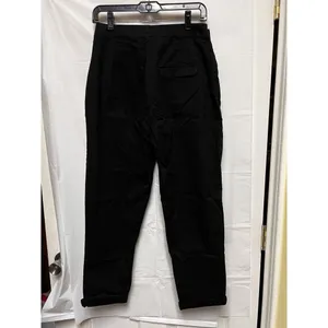 ASOS Maternity Black Paperbag Waist Tie Trousers Pants US 6‎ NWT thumbnail 4