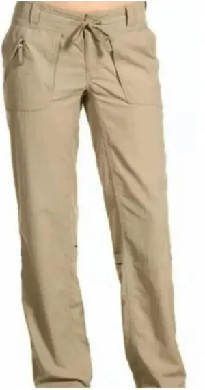 The North Face Hiking Pants Size 16 Khaki Outdoor Convertible Roll Up‎ Gorpcore thumbnail 1