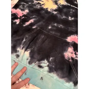 Call Her Daddy I Am Unwell Tie-Die Hoodie Barstool Size XXLarge thumbnail 5