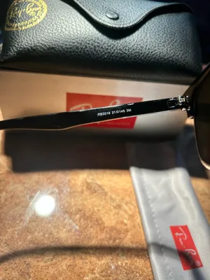 Ray-Ban Clubmaster Black Gold Sunglasses Classic Polarized RB3016 With Case thumbnail 5