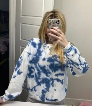 Tie Dye Crewneck Sweatshirt thumbnail 1