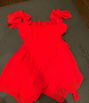 Lucy in the Sky Lucy and the sky red romper thumbnail 1