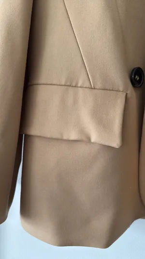 ZARA oversized tailored blazer thumbnail 4