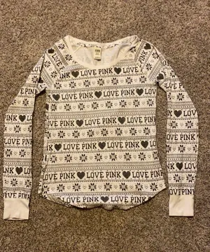 Pink Long Sleeve Top thumbnail 1